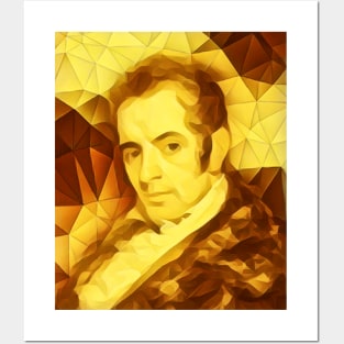 Washington Irving Golden Portrait | Washington Irving Artwork 11 Posters and Art